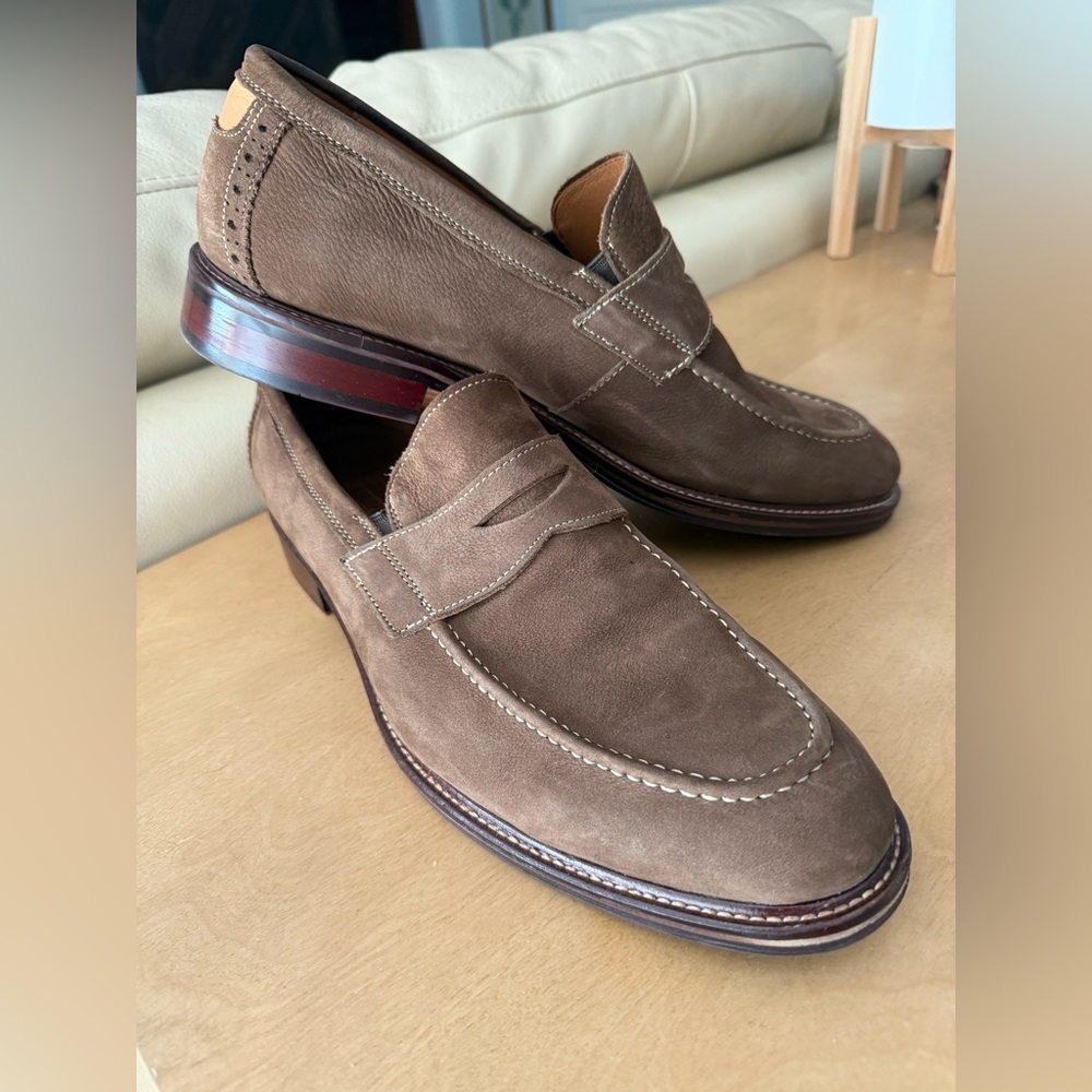 Johnson and Murphy Baldwin penny loafer size 12
